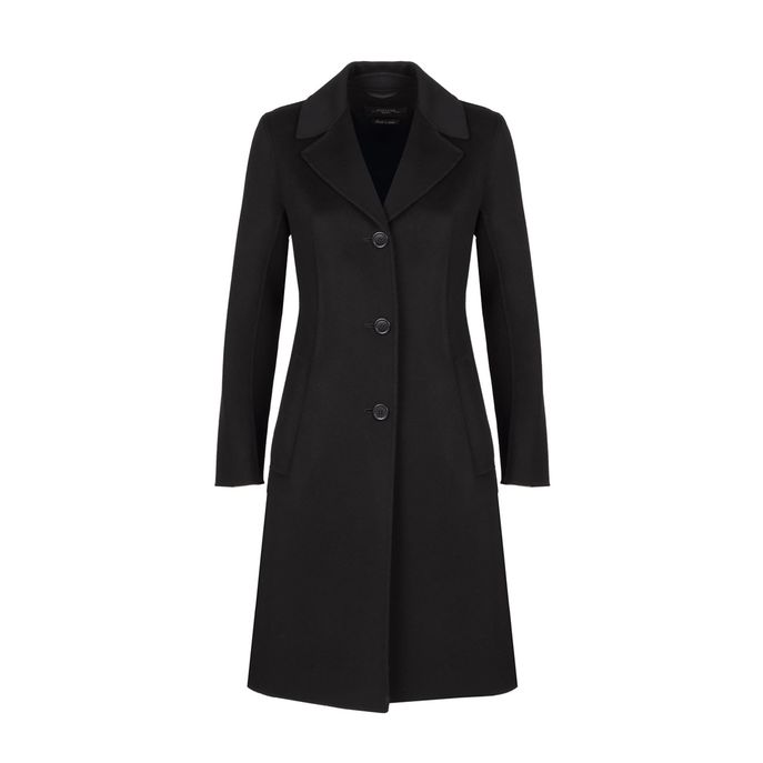 UGGIOSO COAT WITH WELT POCKETS Woman Black