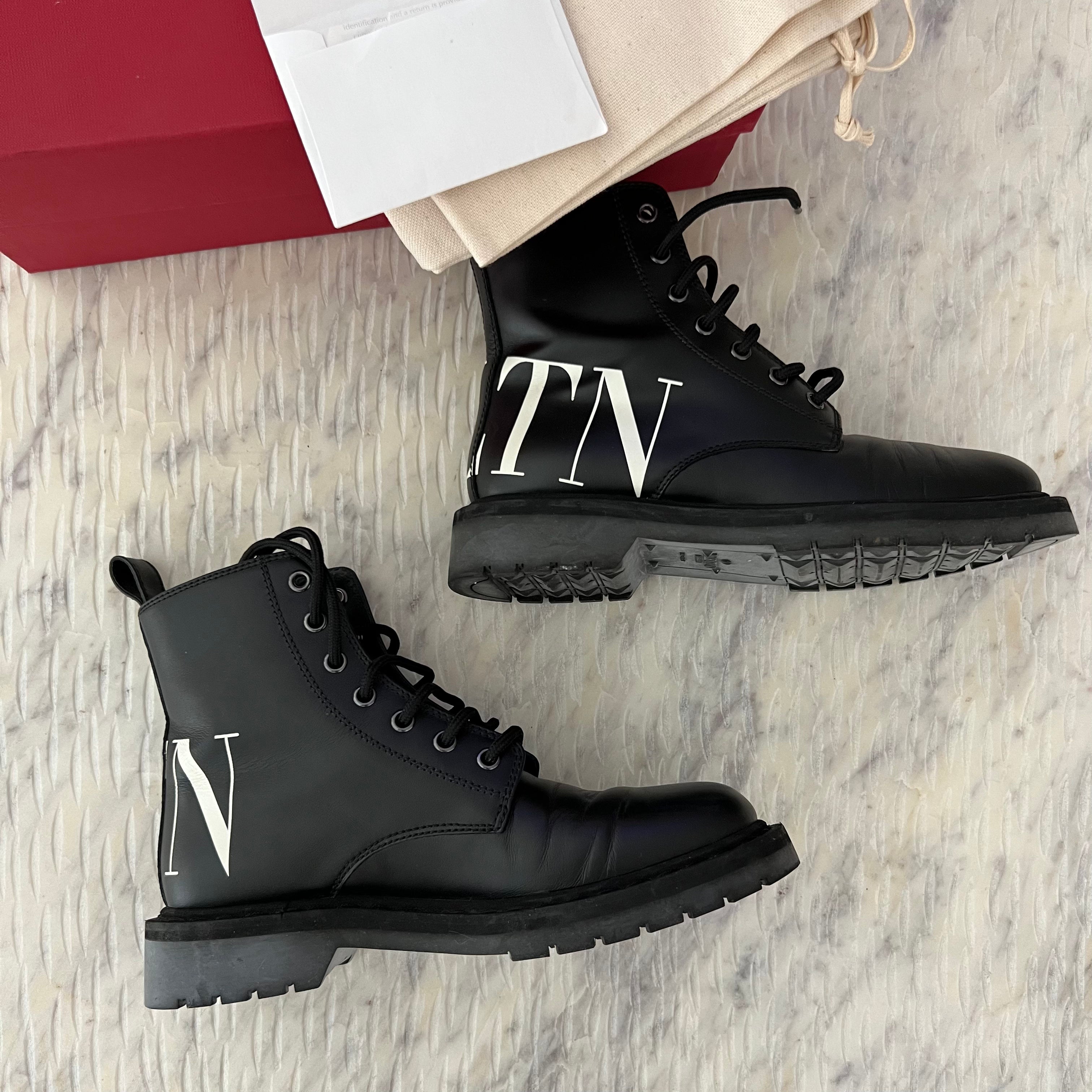 Valentino Combat Boots