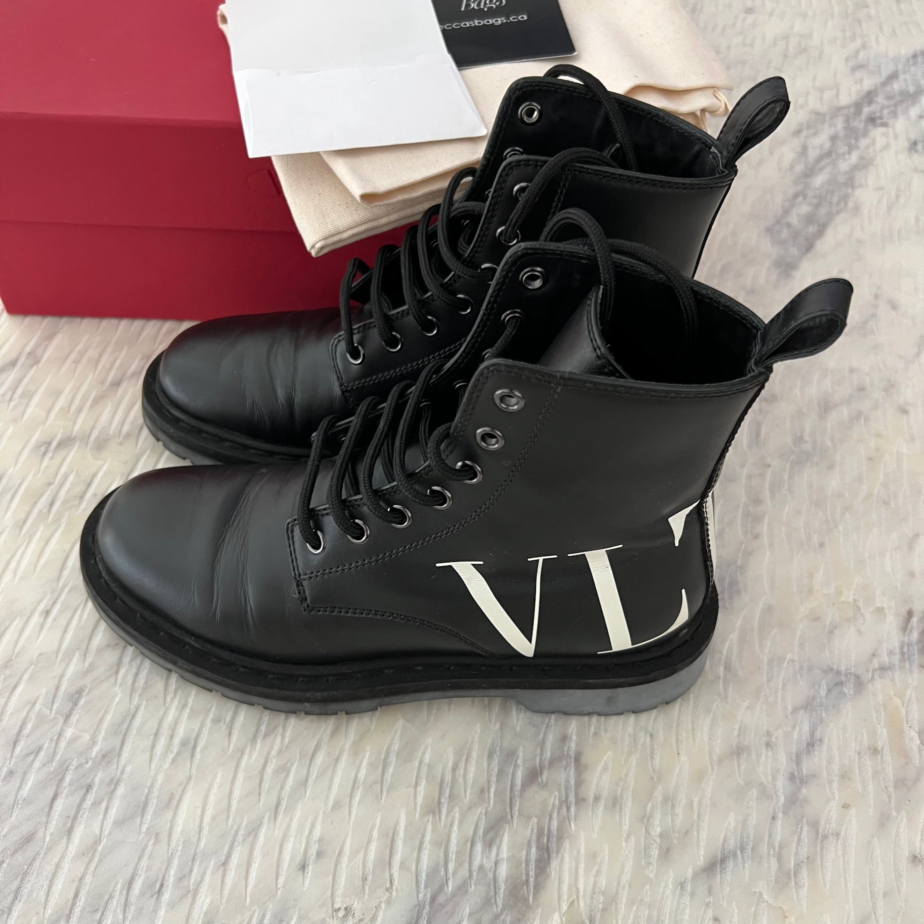 Valentino Combat Boots