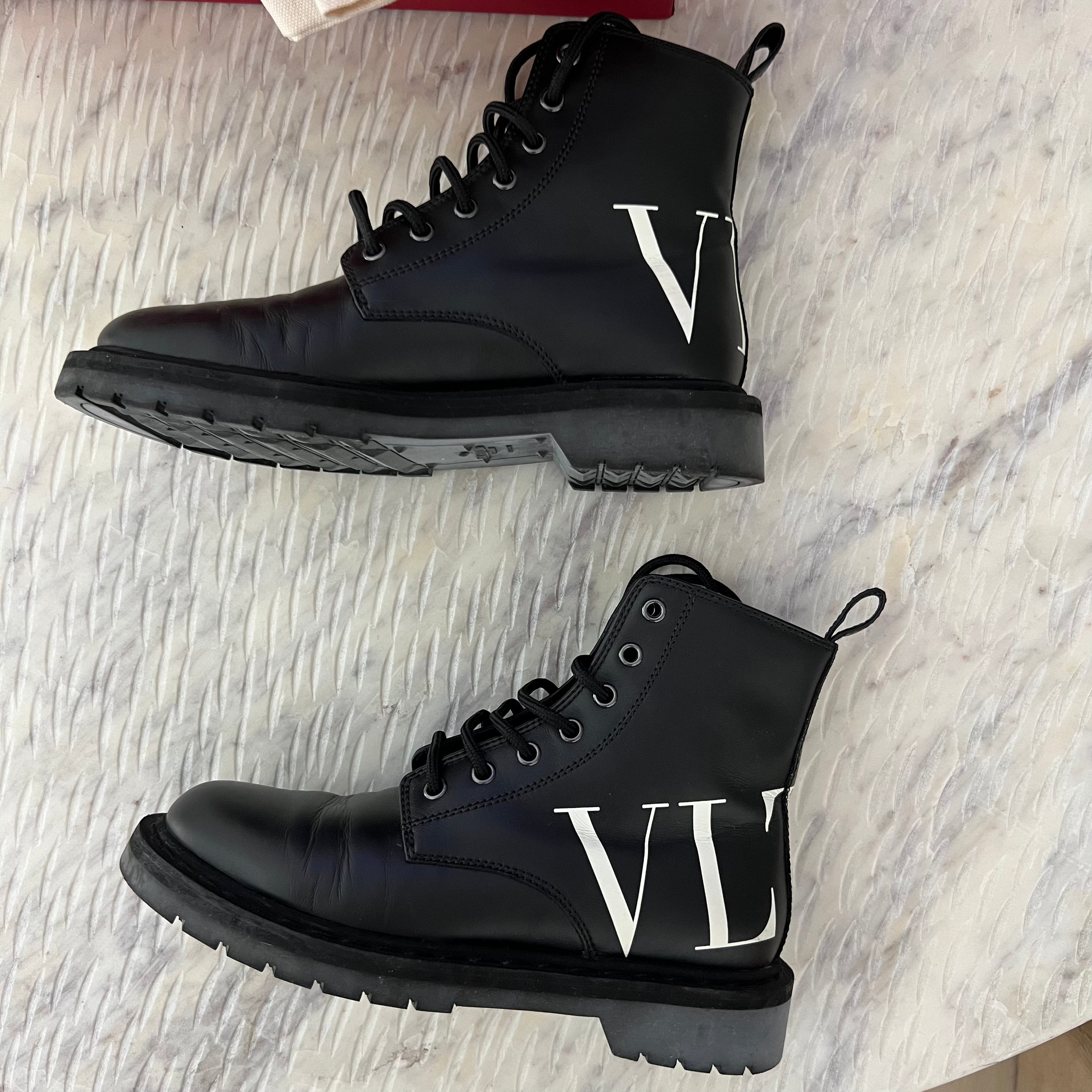 Valentino Combat Boots