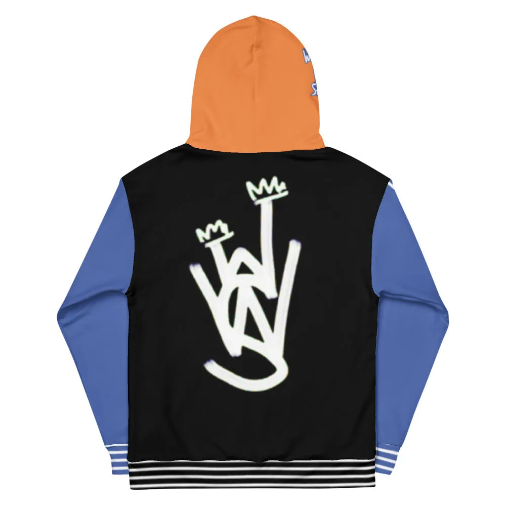 WhatWeSay Blue/Orange Unisex Hoodie