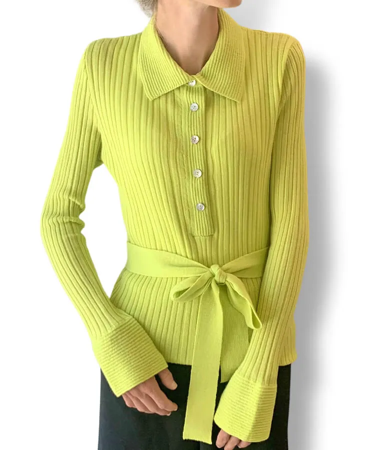 Women’s polo neck sweater