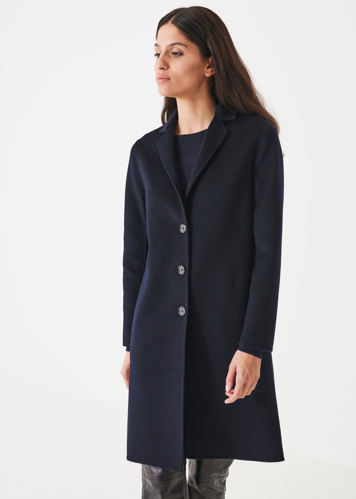 WOOL CASHMERE COAT