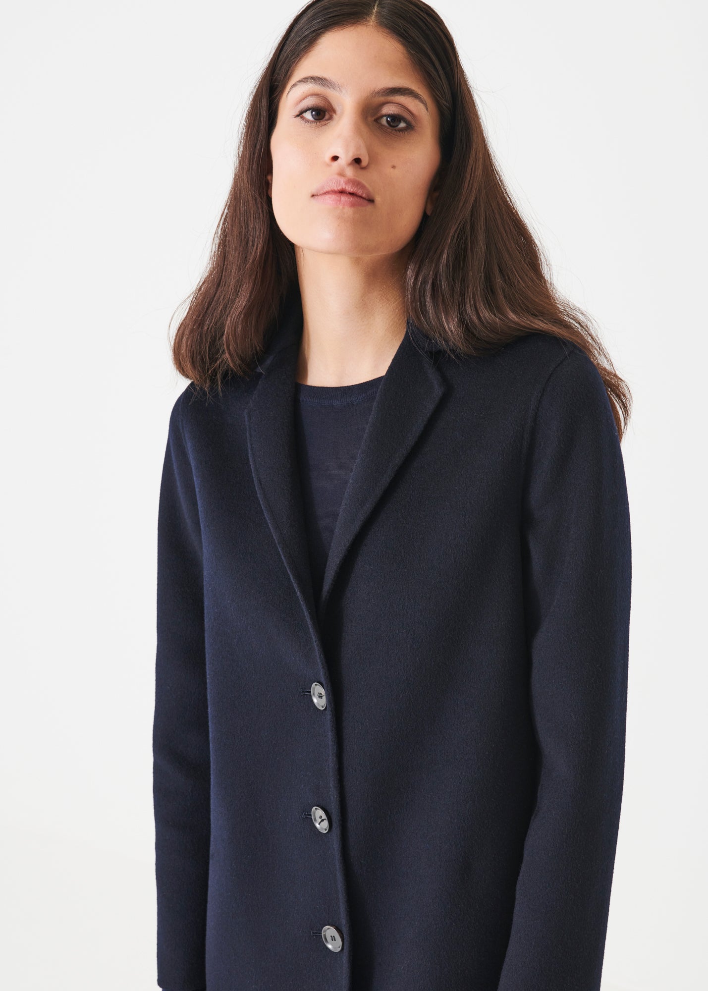 WOOL CASHMERE COAT