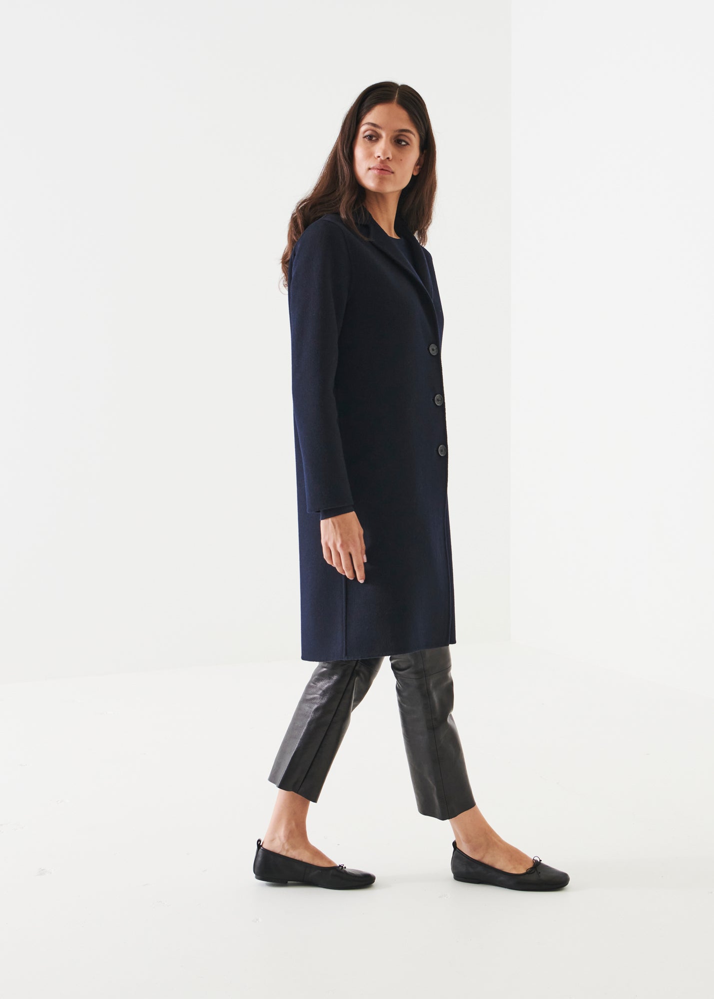 WOOL CASHMERE COAT