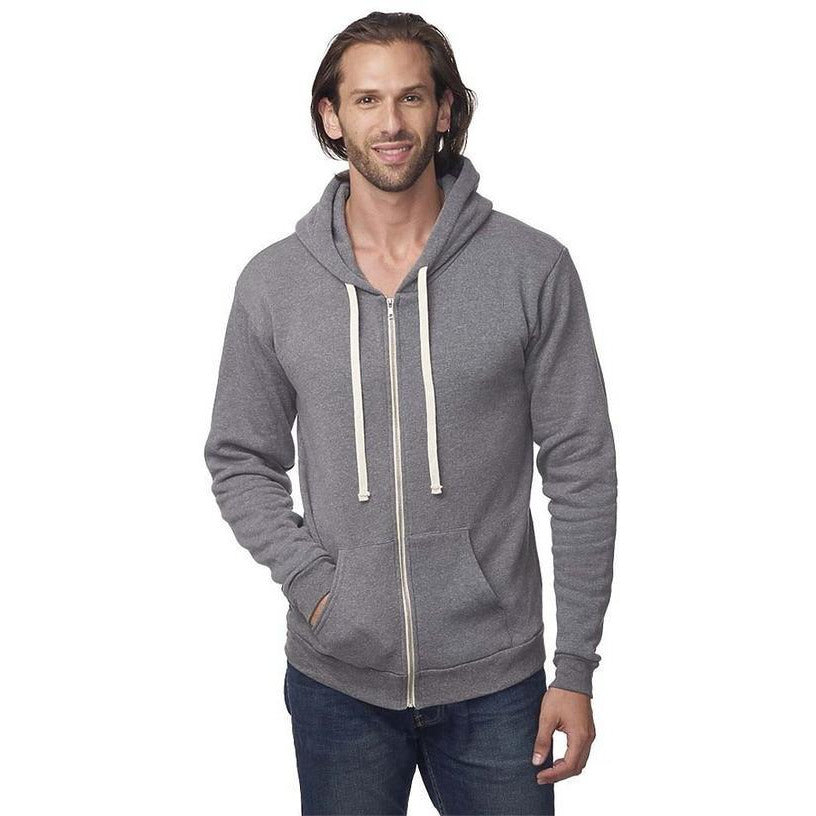 You Had Me at Sat Nam Unisex Grey Zip Up Hoodie